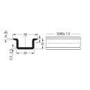 WAGO - 210-118 - Stahltragschiene