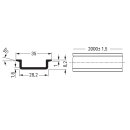 WAGO - 210-196 - Aluminiumtragschiene