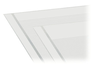 Beschriftungsstreifen 210-332/762-084 DIN A4 Laserdruck weiß