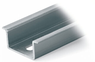 Stahltragschiene 35 x 15 mm 2 m bandverzinkt gelocht