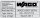 Typenschild 210-802 silberfarben 70 x 33 mm unbedruckt