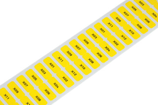 Etiketten WAGO 210-807 Thermotransfer 8 x 20 mm weiß 3000er Rolle