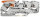 3-Leiter-Durchgangsklemme 2110-1301 Push-in CAGE CLAMP 10 mm² grau