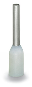 Aderendhülse 216-221 0,5 mm² AWG 20 weiß mit Kunststoffkragen