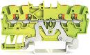 4-Leiter-Schutzleiterklemme 2200-1407 1 mm² Push-in...