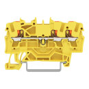 3-Leiter-Durchgangsklemme 2202-1306 Push-in CAGE CLAMP...