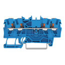 4-Leiter-Durchgangsklemme 2202-1404 Push-in CAGE CLAMP...