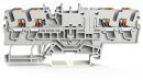 4-Leiter-Basisklemme 2202-1861 Push-in CAGE CLAMP 2,5...