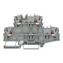 Doppelstockklemme 2202-2701 Push-in CAGE CLAMP 2,5...