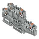 Doppelstockklemme 2202-2701 Push-in CAGE CLAMP 2,5...