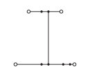 Doppelstockklemme 2202-2709 4-Leiter Push-in 2,5 mm²...