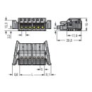 WAGO - 2231-105/037-000 - 1-Leiter-Federleiste