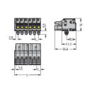 WAGO - 2231-106/008-000 - 1-Leiter-Federleiste