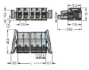 1-Leiter-Federleiste 2231-216/037-000 Push-in CAGE CLAMP...