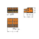 WAGO - 2231-302/102-000 - 1-Leiter-Federleiste