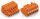 1-Leiter-Federleiste 2231-305/026-000 Push-in CAGE CLAMP 5-polig orange