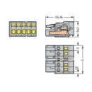 WAGO - 231-102/026-000 - 1-Leiter-Federleiste