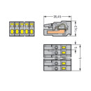 WAGO - 231-106/102-000 - 1-Leiter-Federleiste