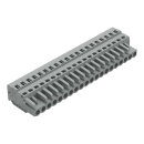 1-Leiter-Federleiste 231-120/026-000 CAGE CLAMP 20-polig...