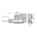 WAGO - 231-127 - Prüfsteckermodul mit Kontaktzunge