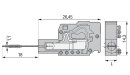 Prüfsteckermodul 231-456 Kontaktzunge CAGE CLAMP 7,5 mm grau