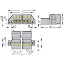 WAGO - 231-605/019-000 - 1-Leiter-Stiftleiste