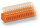 Leiterplattenklemme 233-506 CAGE CLAMP 6-polig 0,5 mm² orange