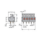 WAGO - 235-402/331-000 - Leiterplattenklemme