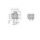 WAGO - 235-501/333-000 - Anreihbare Leiterplattenklemme