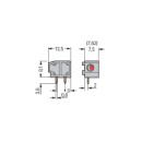 WAGO - 235-501/333-000 - Anreihbare Leiterplattenklemme