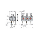 WAGO - 235-502/331-000 - Leiterplattenklemme