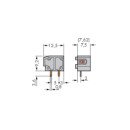 WAGO - 235-724 - Anreihbare 2-Leiter-Leiterplattenklemme
