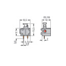 WAGO - 235-762/331-000 - Anreihbare Leiterplattenklemme