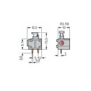 WAGO - 235-764/331-000 - Anreihbare Leiterplattenklemme