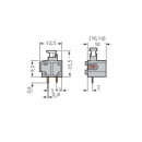 WAGO - 235-851/333-000 - Anreihbare 2-Leiter-Leiterplattenklemme