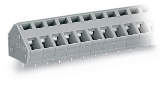 Leiterplattenklemme 236-108 CAGE CLAMP 8-polig 2,5 mm² grau