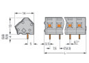 Leiterplattenklemme 236-209 CAGE CLAMP 2,5 mm²...