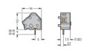 Anreihbare Leiterplattenklemme 236-724 1-polig 2,5...