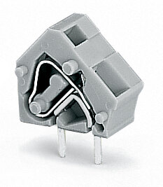 Anreihbare Leiterplattenklemme 236-753 CAGE CLAMP 2,5 mm² 16 A