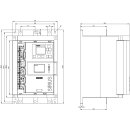 SIRIUS Sanftstarter 3RW5536-6HF14 480V 171A Failsafe