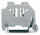 Schraubenlose Endklammer 249-117 10 mm Tragschiene 35 grau