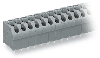 Leiterplattenklemme 250-509 Push-in CAGE CLAMP 9-polig 1,5 mm² grau