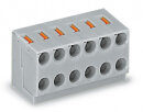 2-Leiter-Federleiste 252-106 PUSH WIRE 6-polig...