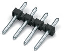 THT-Pinstrip 252-903 3-polig 3,5 mm Rastermaß schwarz