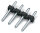 THT-Pinstrip 252-904 4-polig Rastermaß 3,5 mm schwarz