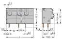 Leiterplattenklemme WAGO 254-657 PUSH WIRE 7-polig 2,5...