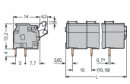 Leiterplattenklemme 255-608 CAGE CLAMP 8-polig 2,5...