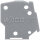 Abschlussplatte 257-100 anrastbar 1 mm grau Polyamid