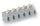 Leiterplattenklemme 257-603 CAGE CLAMP 3-polig 2,5 mm² grau