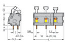 Leiterplattenklemme 257-659 CAGE CLAMP 9-polig 2,5...